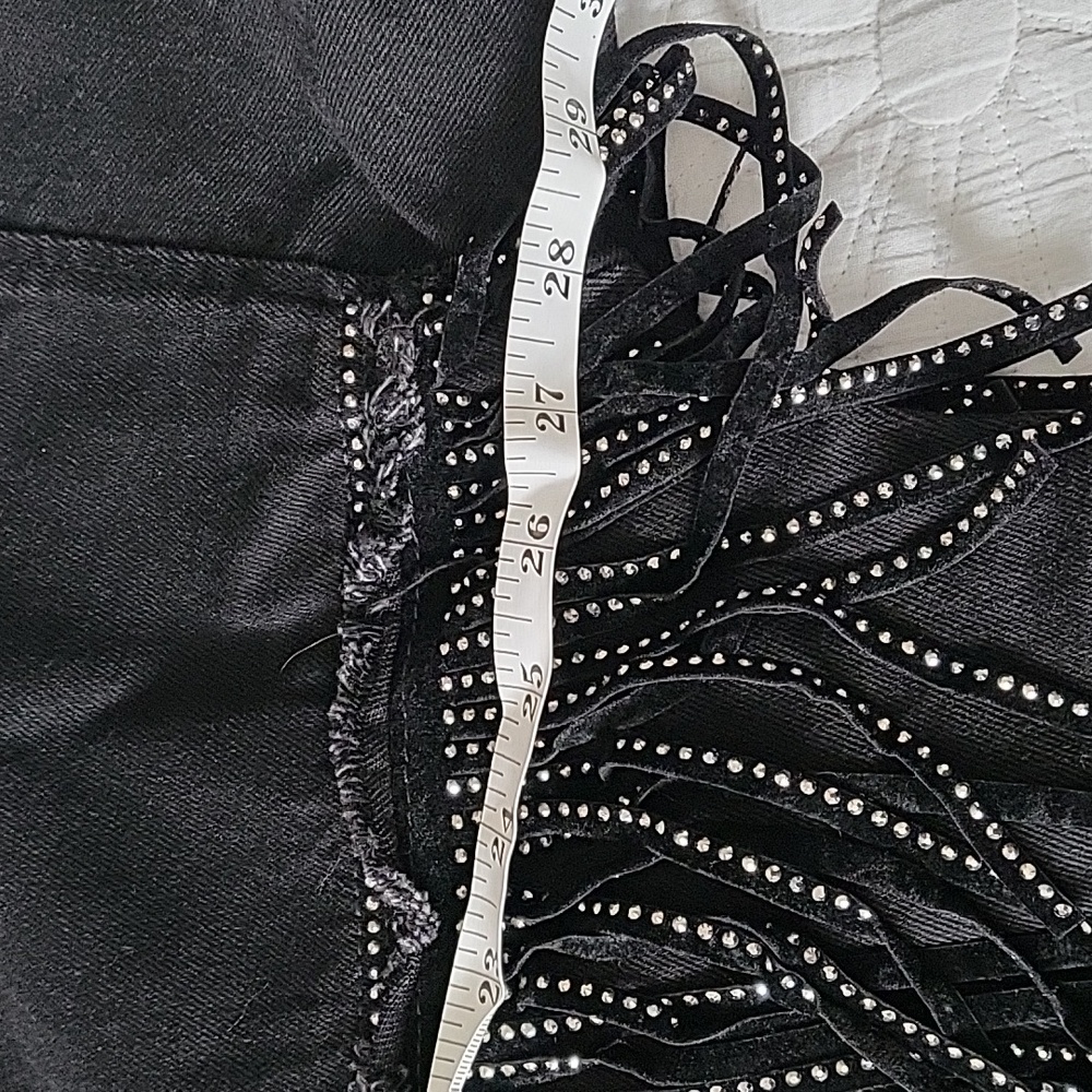Zara Fringe Jean jacket size M - Picture 11 of 17